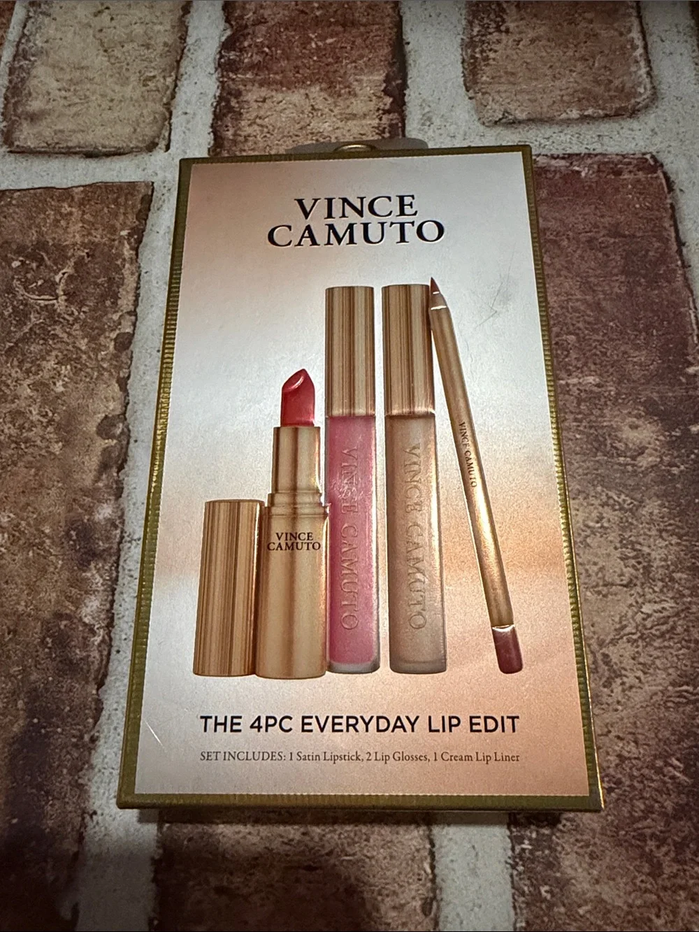 Vince Camuto Lip Set in Pink & Nude Shades